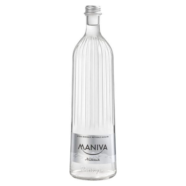 Acqua MANIVA vetro VAR 1 L x 12 bot. naturale - immagine 1