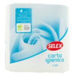 CARTA IGIENICA in conf. da 4 rotoli