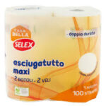 CARTA CUCINA MAXI ASCIUGATUTTO conf. da 2 rotoli