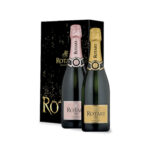 Coppia di Spumanti Trento DOC Brut e Brut Rosè Rotari (0,75 L x 2 bott.)